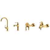 ست شیرآلات گلپانیک لاروس طلایی