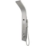 خرید پنل دوش ونیز کروم مات استیل 304 - تصویر 2