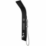 خرید پنل دوش ونیز مشکی کروم استیل 304 - تصویر 5